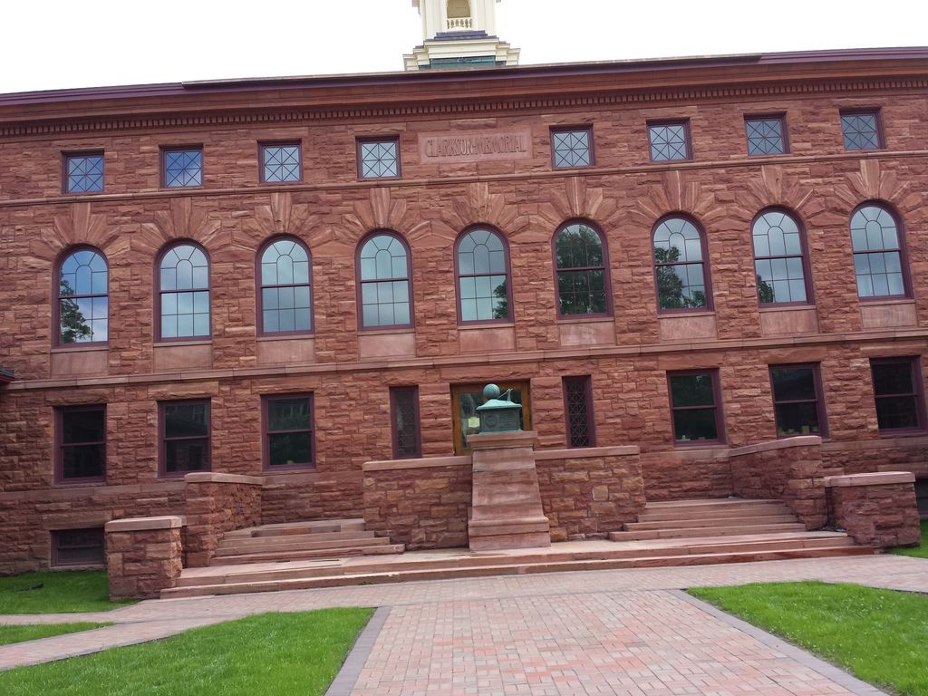 Old Main, a photo of the site