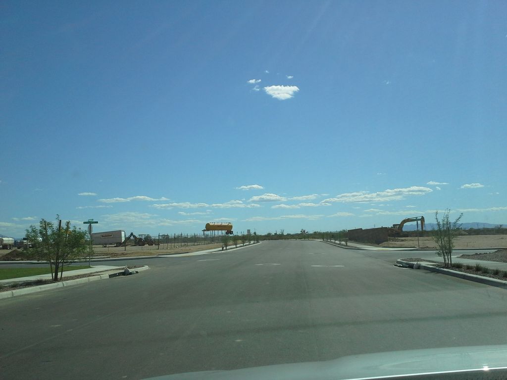 Project Blue, a photo of the site