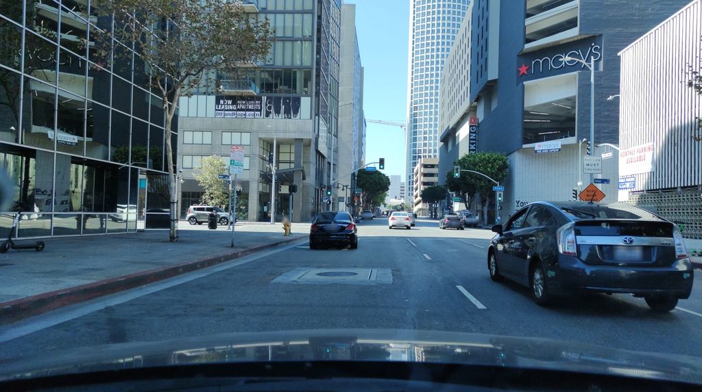 800 south hope, a photo of the site