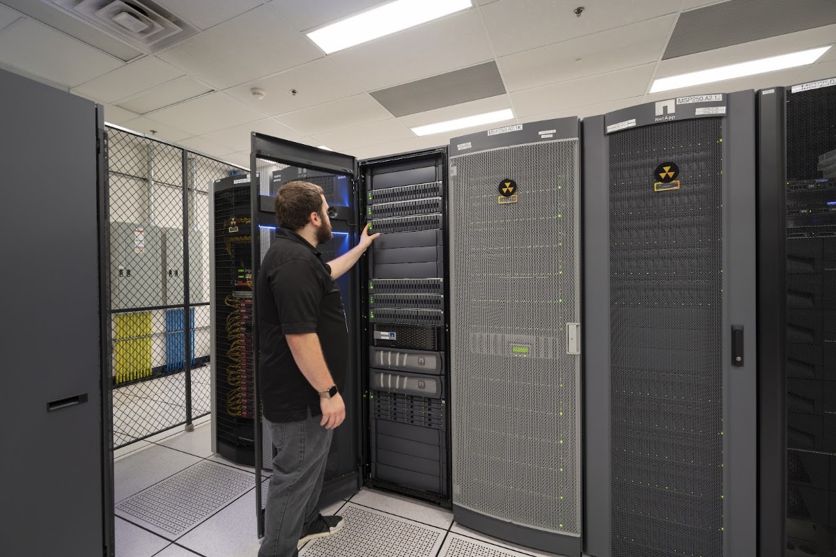 Atomic Data MSP250, a photo of the site