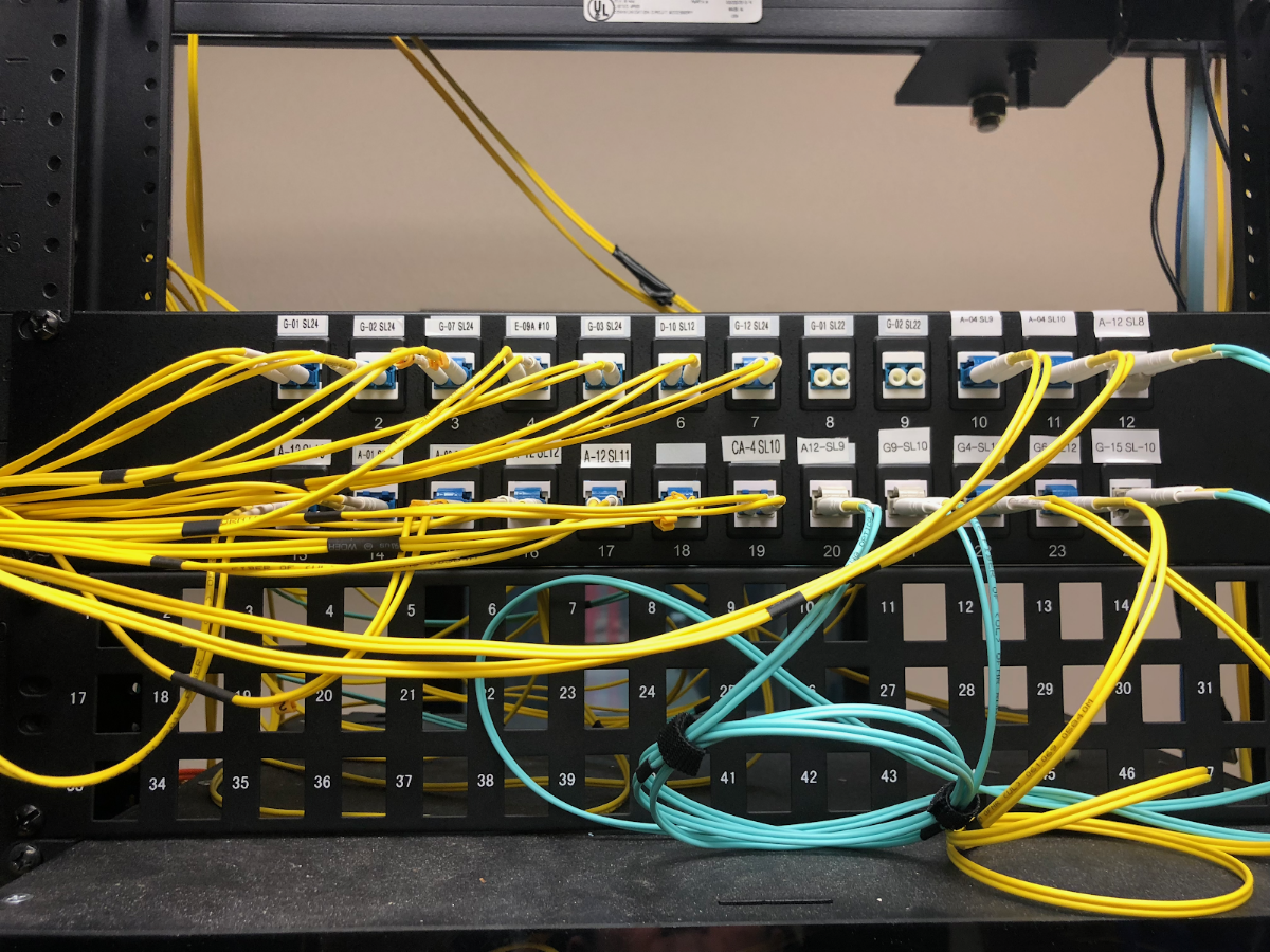Fiberhub LAS1, a photo of the site