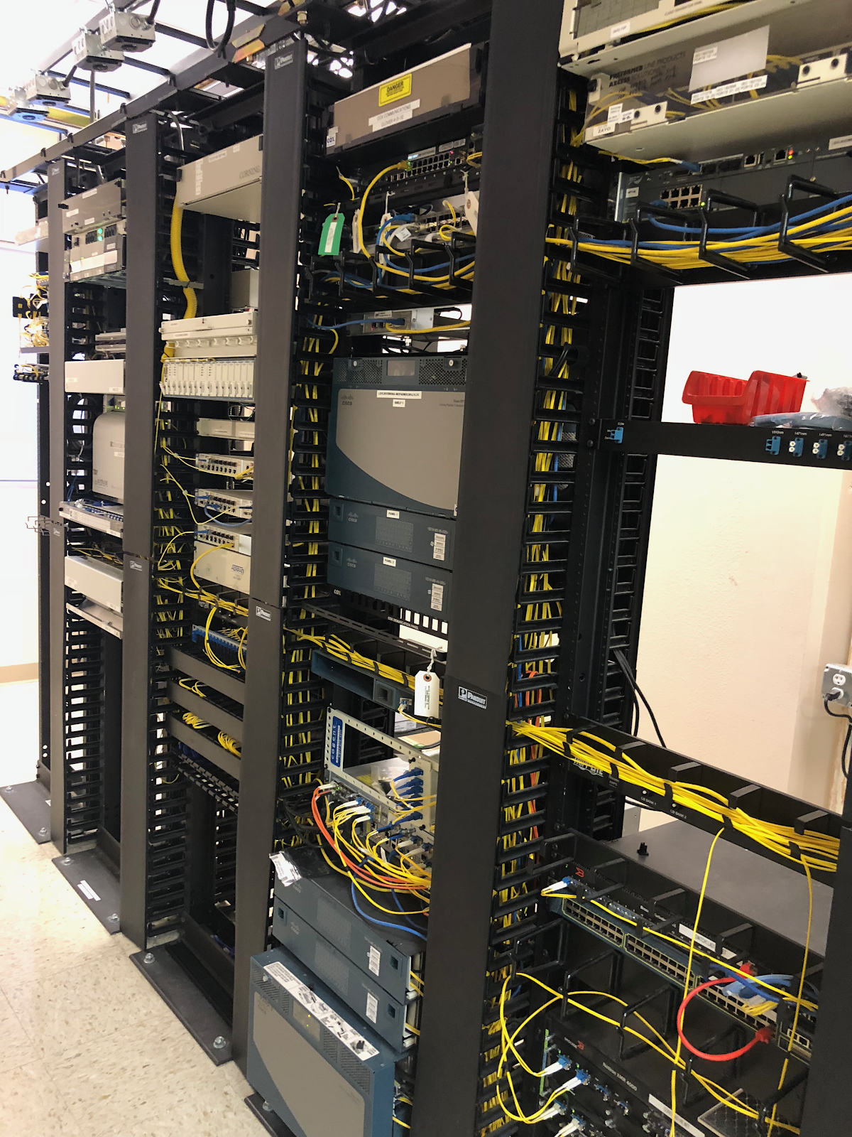 Fiberhub LAS1, a photo of the site
