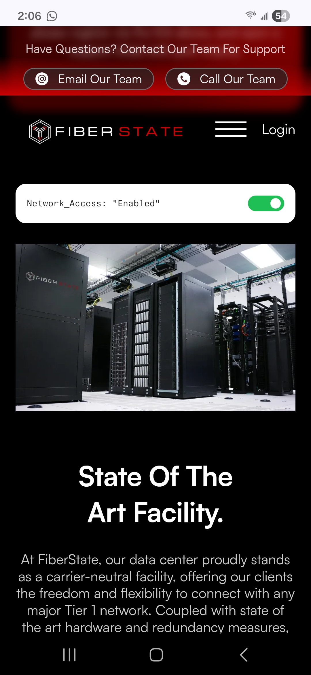 FIBERSTATE Salt Lake City (SLC1), a photo of the site