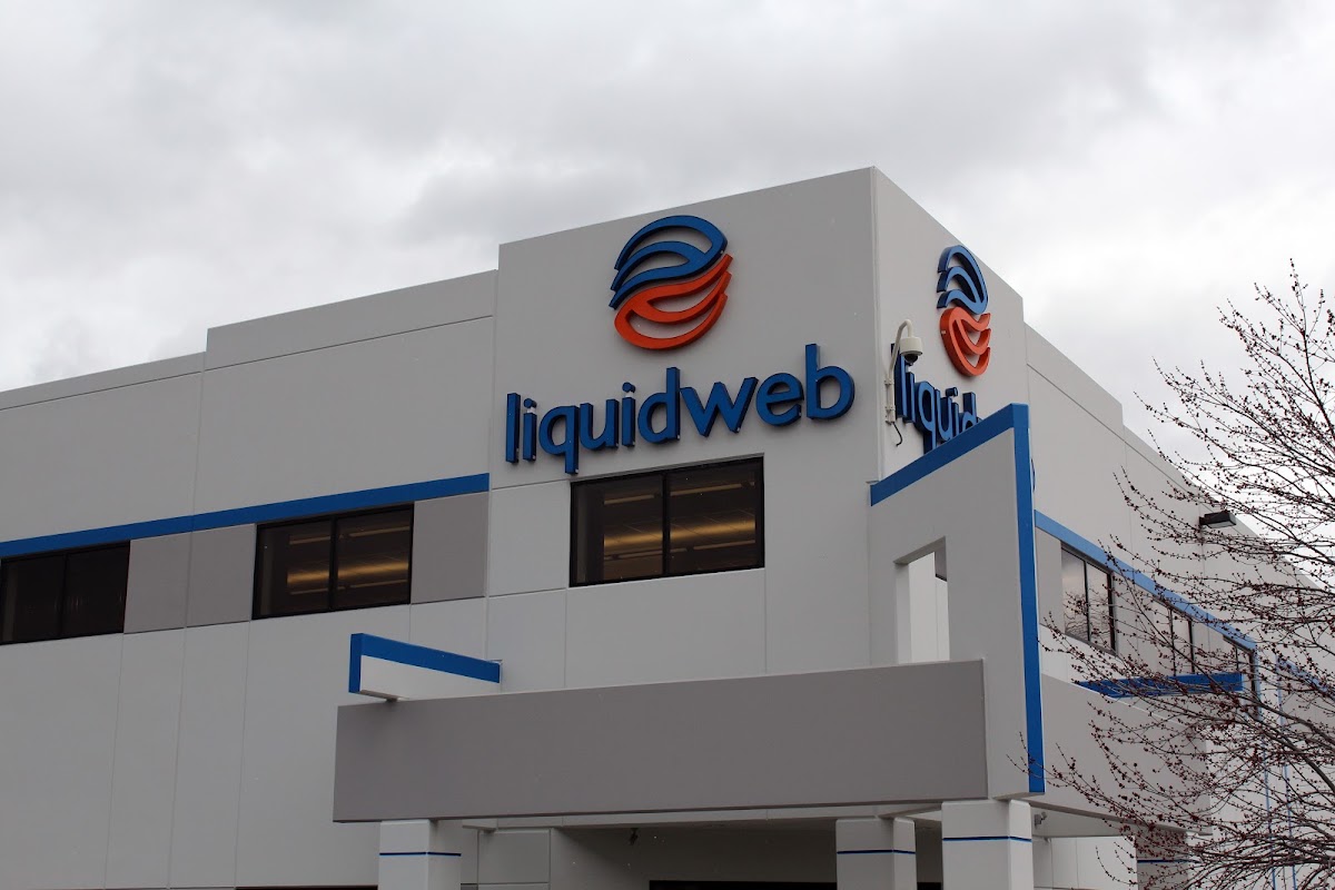 Liquid Web DC3, a photo of the site