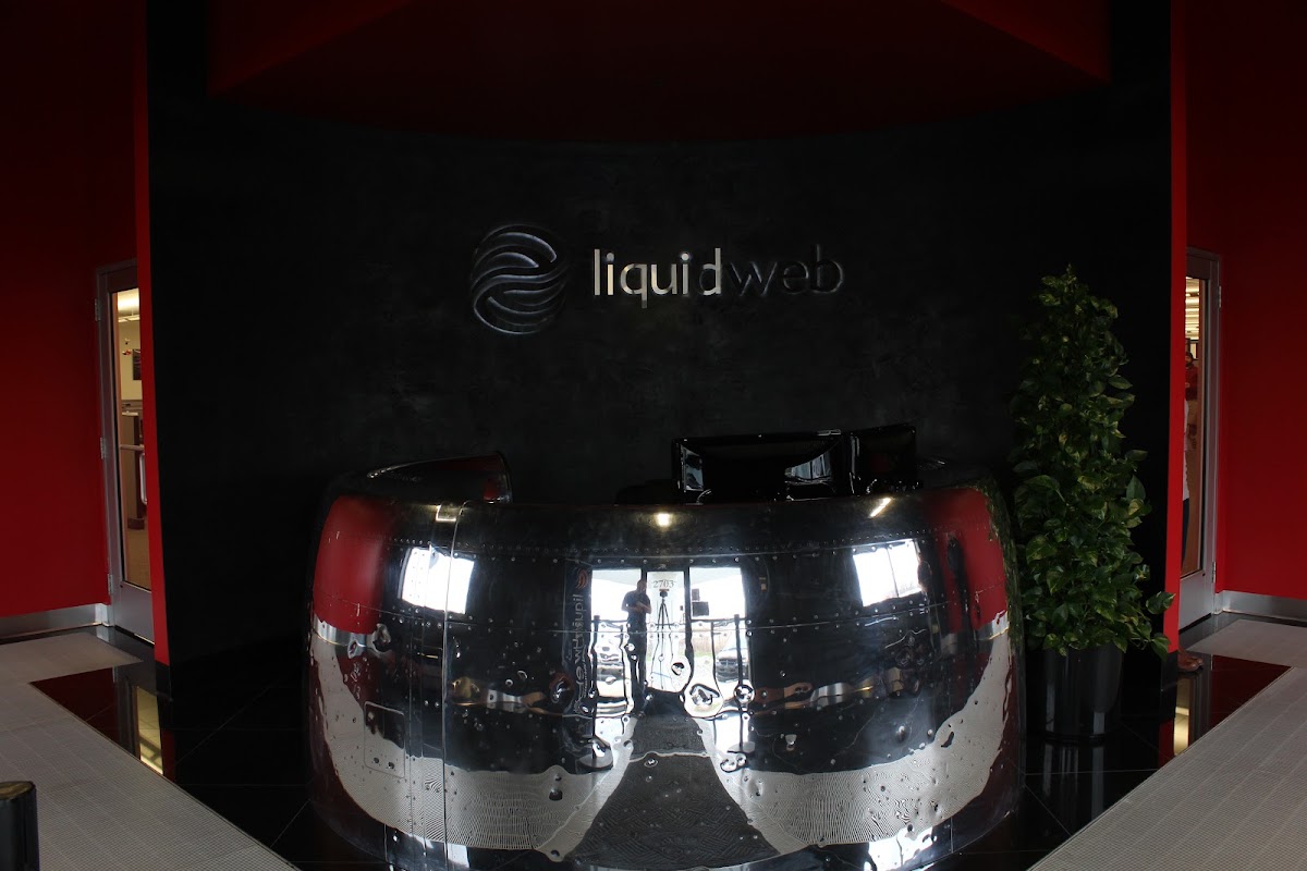 Liquid Web DC3, a photo of the site