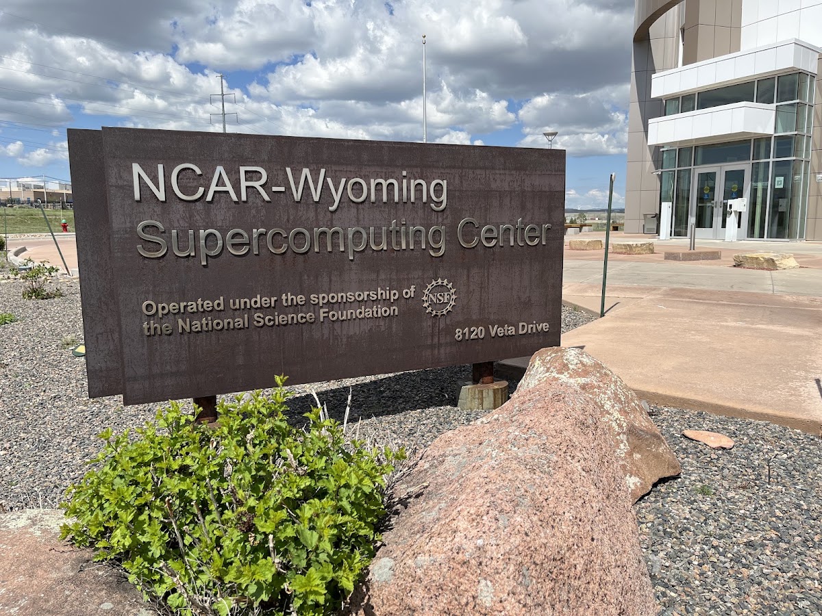 NCAR-Wyoming Supercomputing Center, a photo of the site