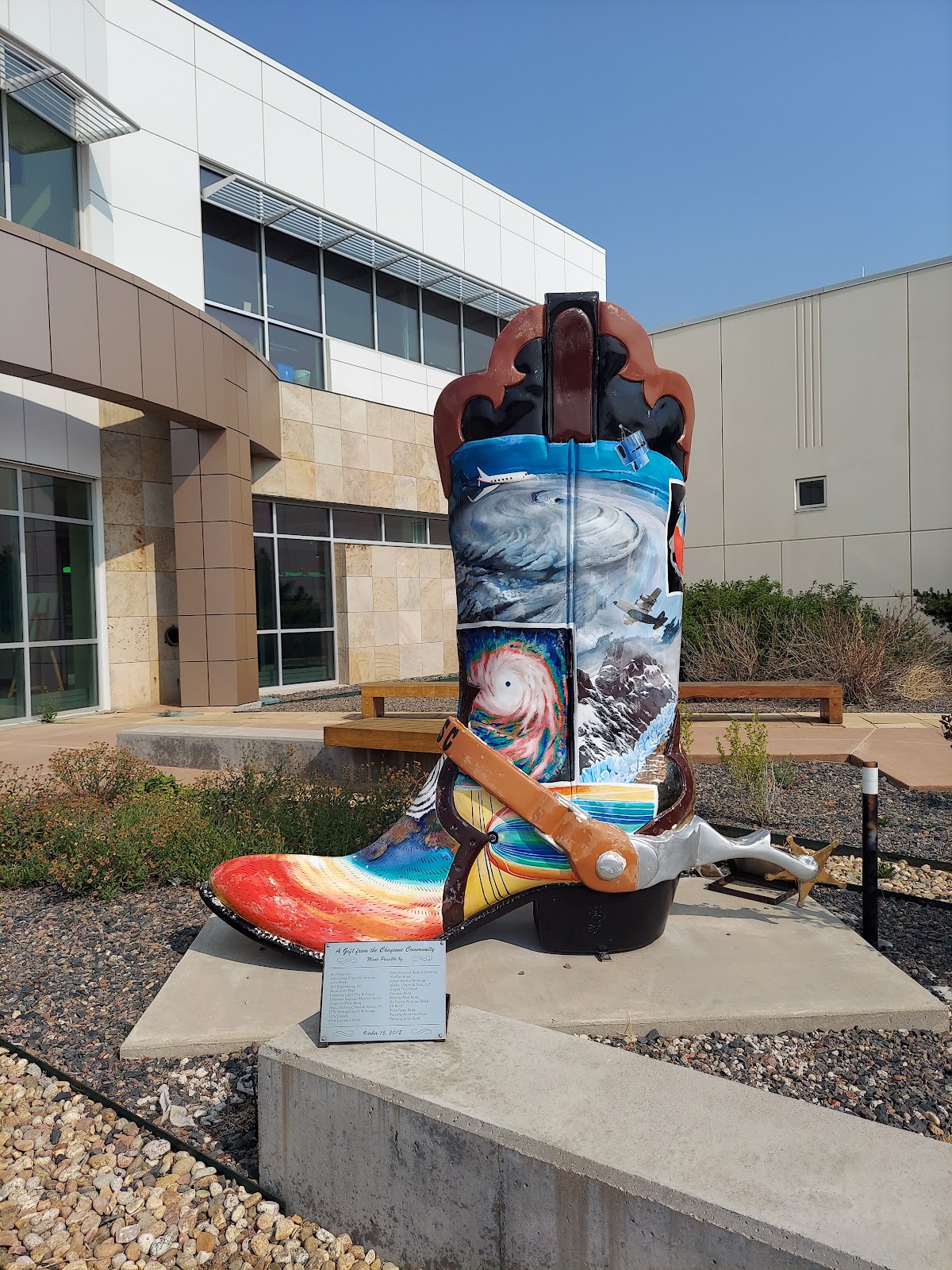 NCAR-Wyoming Supercomputing Center, a photo of the site