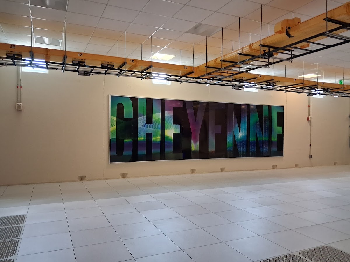 NCAR-Wyoming Supercomputing Center, a photo of the site
