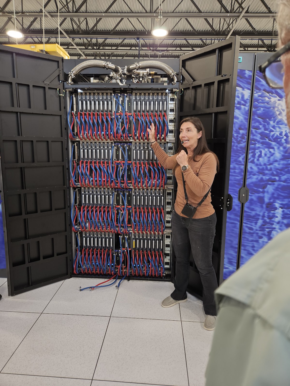 NCAR-Wyoming Supercomputing Center, a photo of the site