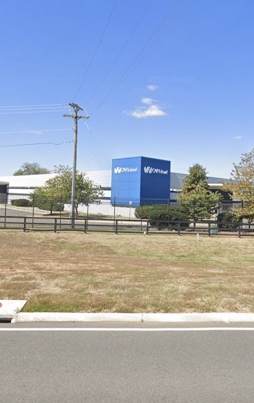 OVH US East Vint Hill, a photo of the site