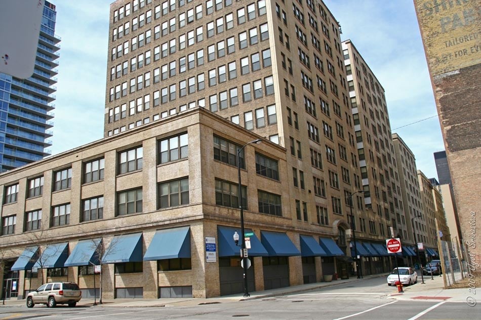 Printer's Square Chicago (600 S Federal), a photo of the site