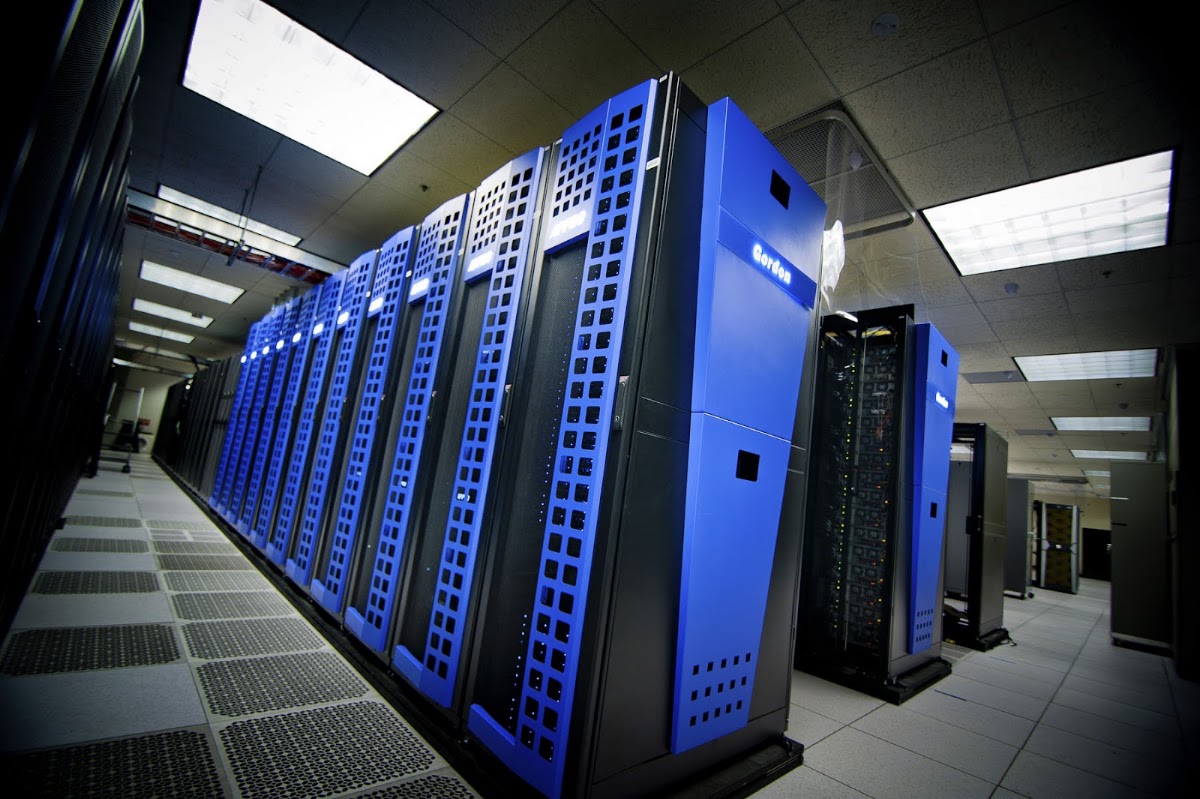 San Diego Supercomputer Center, a photo of the site
