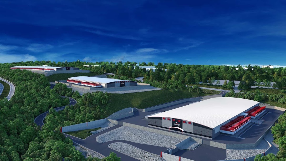 Switch Data Center, a photo of the site