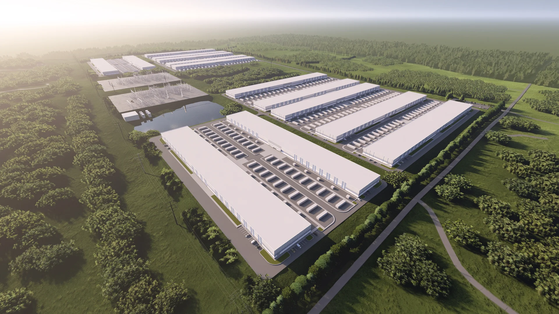 Luther Horizon Technology Park, a photo of the site