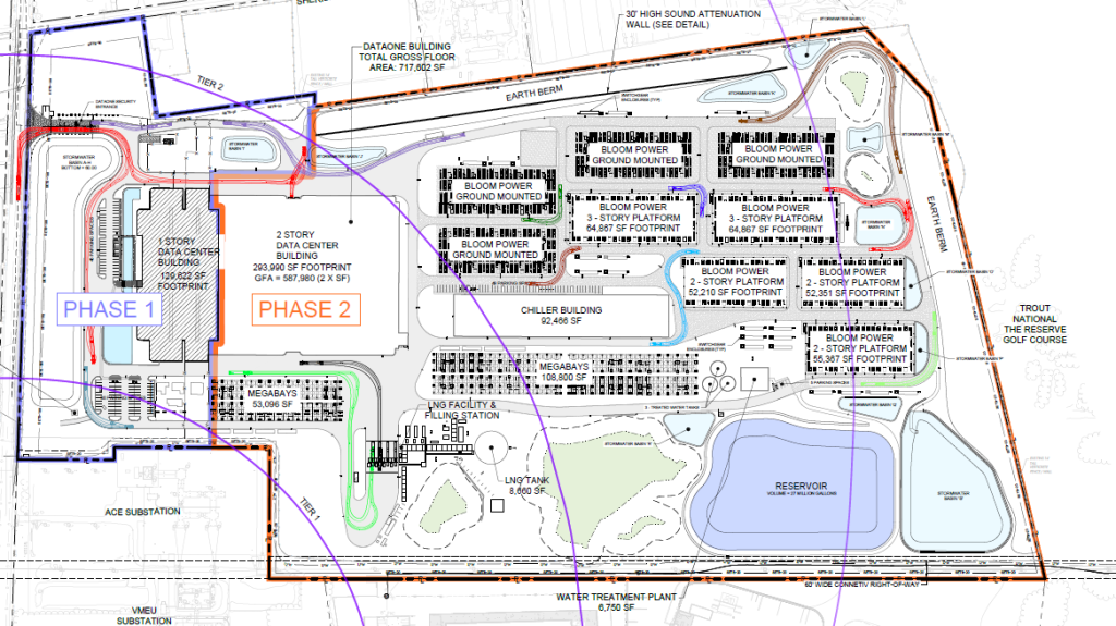 New Jersey Data Center, a photo of the site