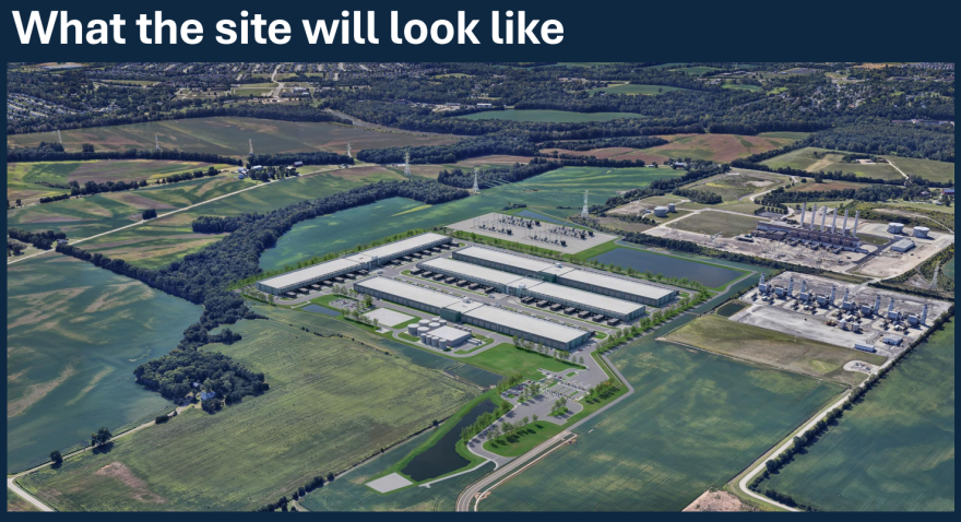 Project Mila (Prologis Trenton), a photo of the site